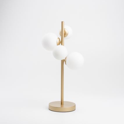 Brilagi - LED bordslampa MILLA 4xG9/3W/230V guld/vit