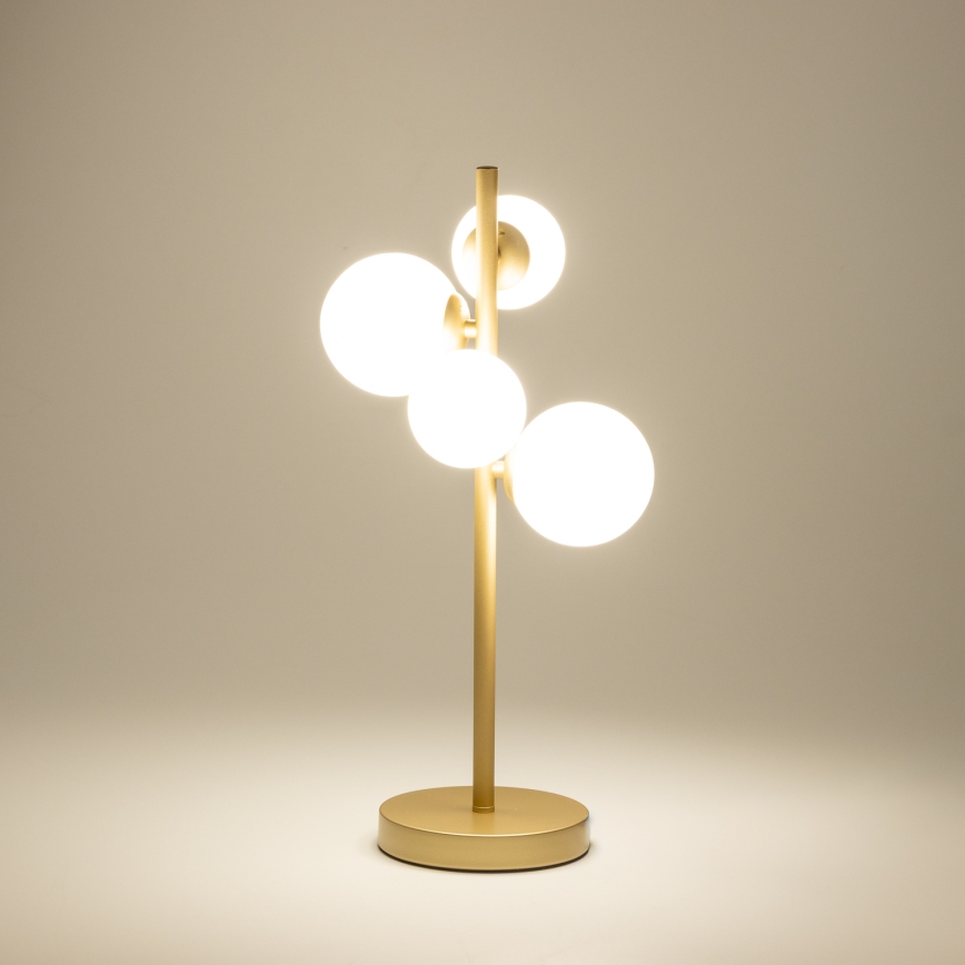 Brilagi - LED bordslampa MILLA 4xG9/3W/230V guld/vit