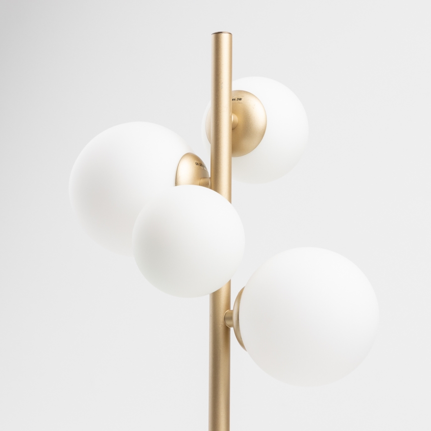 Brilagi - LED bordslampa MILLA 4xG9/3W/230V guld/vit