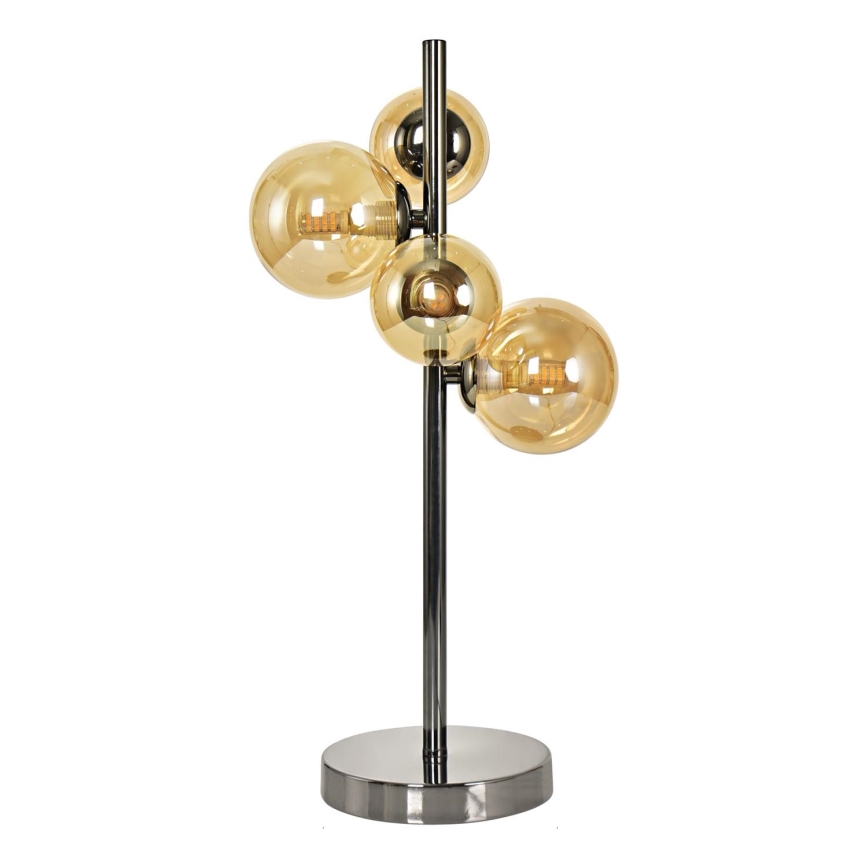 Brilagi - LED bordslampa MILLA 4xG9/3W/230V skinande krom/guld