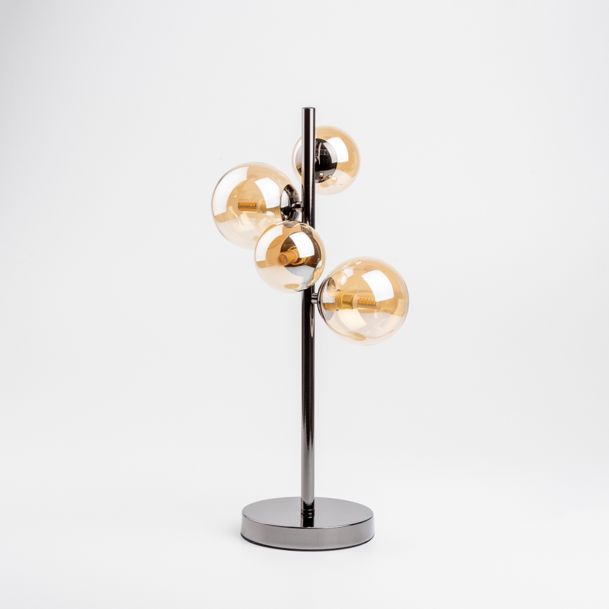 Brilagi - LED bordslampa MILLA 4xG9/3W/230V skinande krom/guld