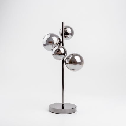 Brilagi - LED bordslampa MILLA 4xG9/3W/230V skinande krom/rökig