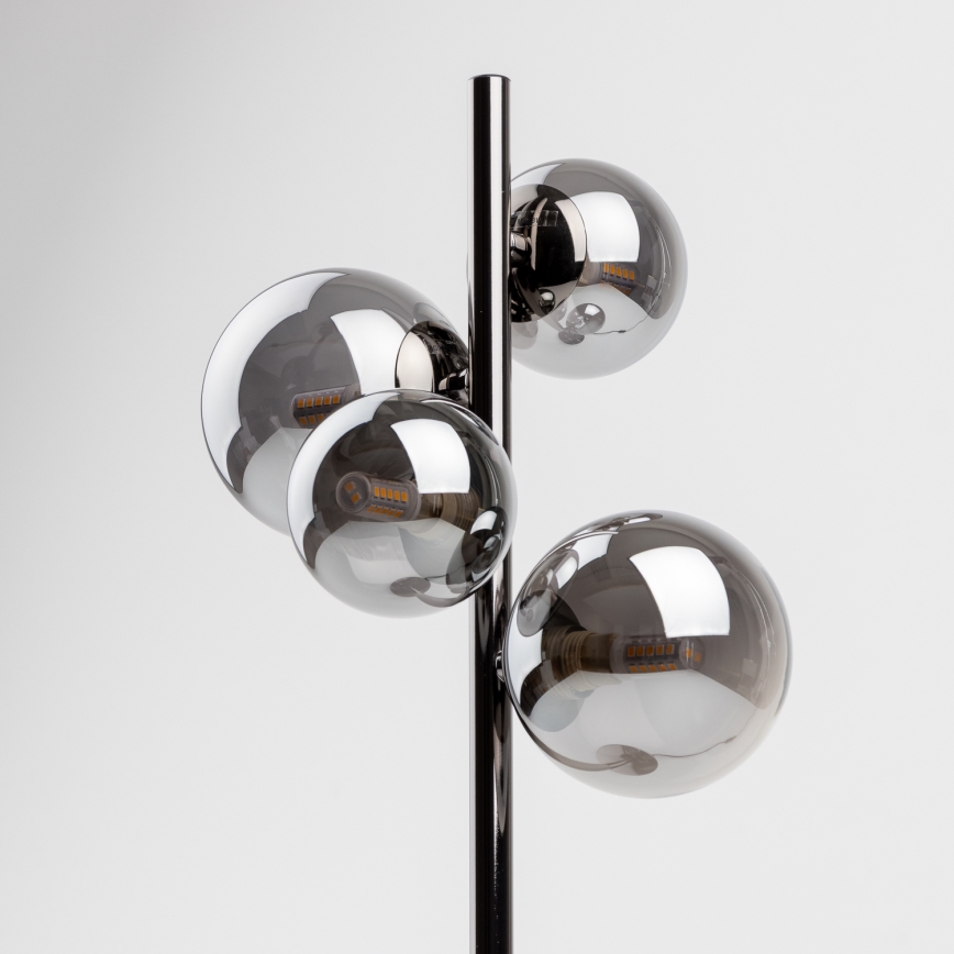 Brilagi - LED bordslampa MILLA 4xG9/3W/230V skinande krom/rökig