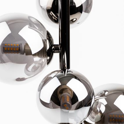 Brilagi - LED bordslampa MILLA 4xG9/3W/230V skinande krom/rökig