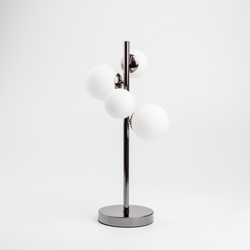 Brilagi - LED bordslampa MILLA 4xG9/3W/230V skinande krom/vit