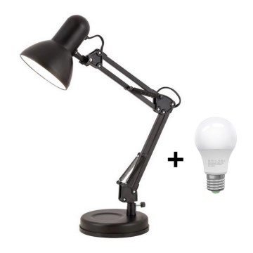 Brilagi - LED bordslampa  ROMERO 1xE27/10W/230V svart 