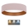 Brilagi - LED Ceiling light VELVET LED/24W/230V 3000/4000/6400K rosa/guld