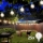 Brilagi - LED dekorativ utomhusslinga KRANS 25xE12 20m grön IP44 varm vit