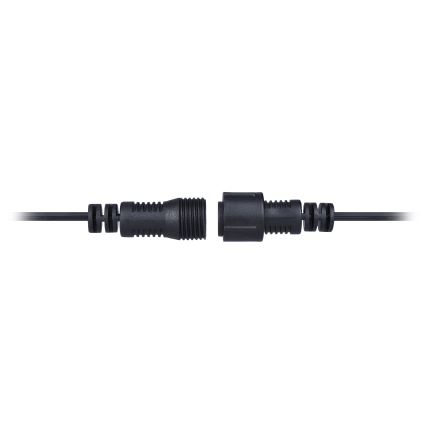 Brilagi - LED dekorativ utomhusslinga KRANS 25xE12 20m IP44 kall vit