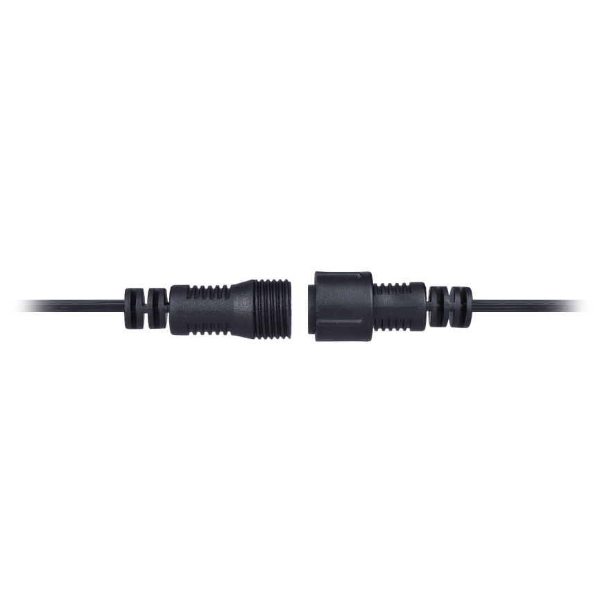 Brilagi - LED dekorativ utomhusslinga KRANS 25xE12 20m IP44 kall vit