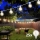 Brilagi - LED dekorativ utomhusslinga KRANS 25xE12 20m vit IP44 varm vit