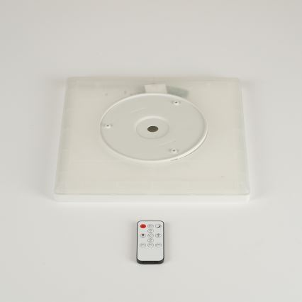 Brilagi - LED dimbar taklampa ULTRA SLIM LED/18W/230V 2700-6500K 30x30 cm vit + fjärrkontroll