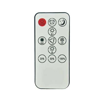 Brilagi - LED dimbar taklampa ULTRA SLIM LED/24W/230V 2700-6500K Ø 42 cm svart + fjärrkontroll