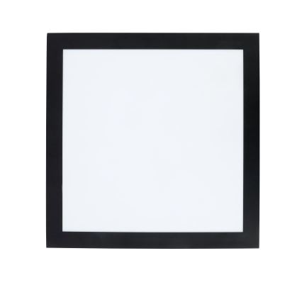 Brilagi - LED ljusreglerad taklampa till badrum FRAME SMART LED/24W/230V 30x30 cm 3000-6000K IP44 svart + fjärrkontroll