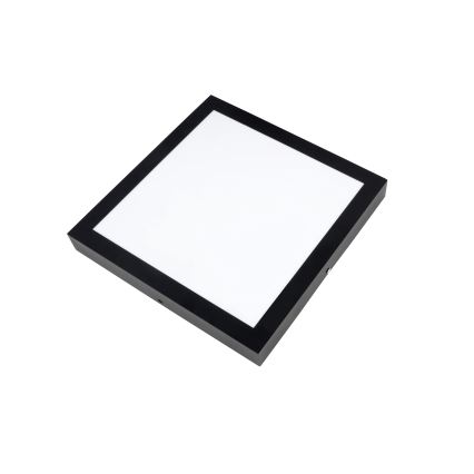 Brilagi - LED ljusreglerad taklampa till badrum FRAME SMART LED/24W/230V 30x30 cm 3000-6000K IP44 svart + fjärrkontroll