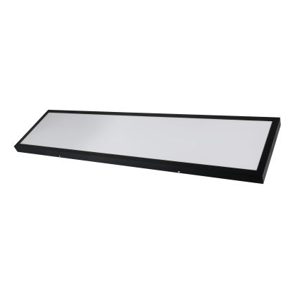 Brilagi - LED ljusreglerad taklampa till badrum FRAME SMART LED/50W/230V 30x120 cm 3000-6000K IP44 svart + fjärrkontroll