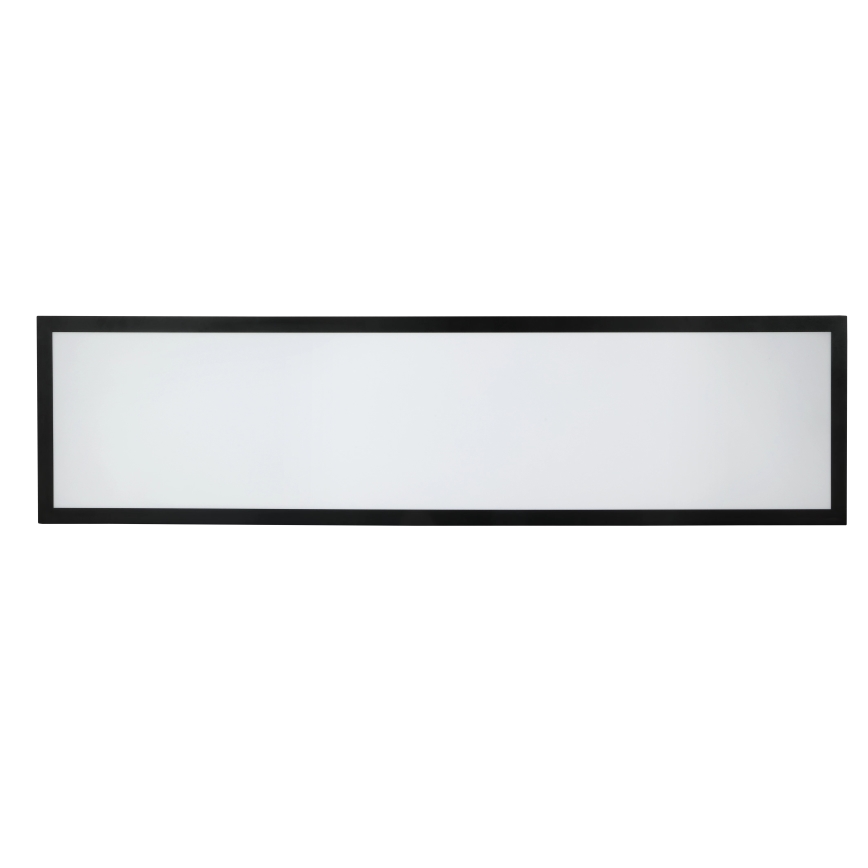 Brilagi - LED ljusreglerad taklampa till badrum FRAME SMART LED/50W/230V 30x120 cm 3000-6000K IP44 svart + fjärrkontroll