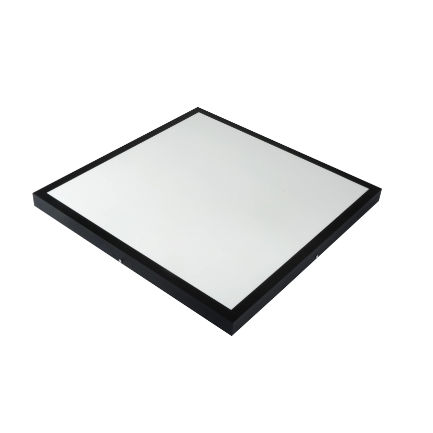 Brilagi - LED ljusreglerad taklampa till badrum FRAME SMART LED/50W/230V 60x60 cm 3000-6000K IP44 svart + fjärrkontroll
