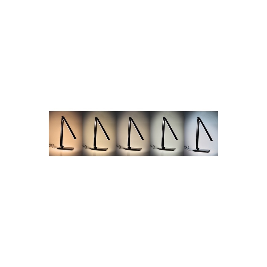 Brilagi - LED Dimbar bordslampa USB connector LED/12W/230V vit 3000 - 6000K