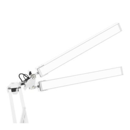 Brilagi - LED Ljusreglerad flexibel bordslampa VARIO 2xLED/14W/230V 3000-6000K vit
