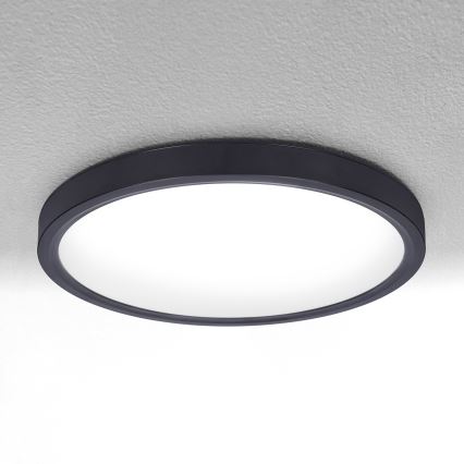 Brilagi - LED Dimbar taklampa ESTELA LED/36W/230V 3000-6500K ø 30 cm svart + fjärrkontroll