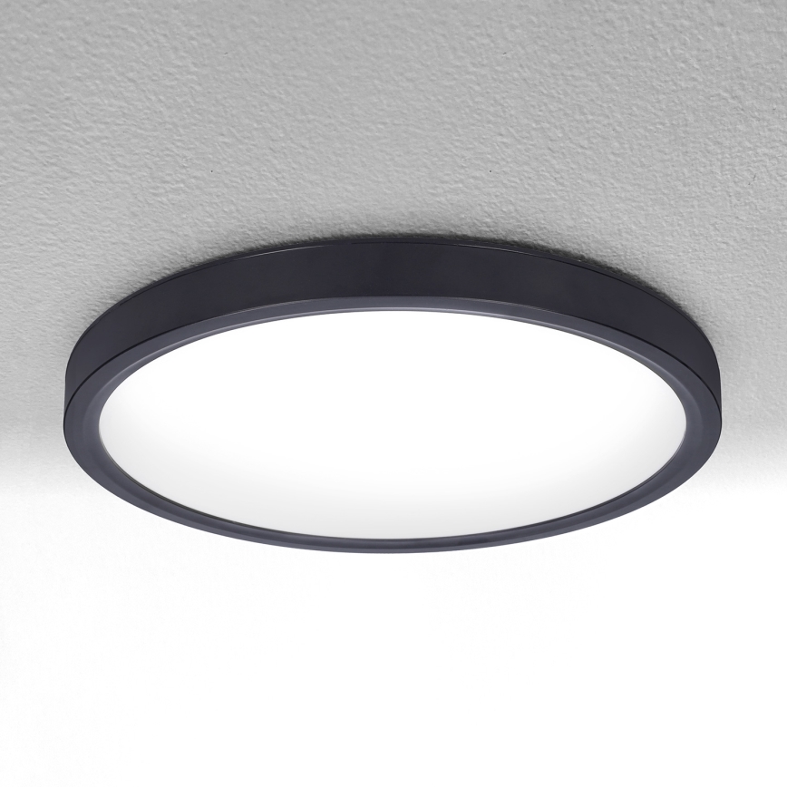 Brilagi - LED Dimbar taklampa ESTELA LED/36W/230V 3000-6500K ø 30 cm svart + fjärrkontroll