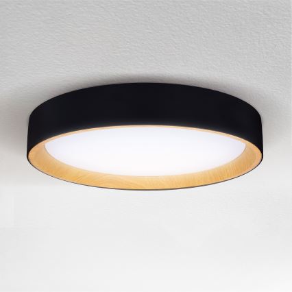 Brilagi - LED Dimbar taklampa LARIOS LED/48W/230V 3000-6500K ø 39 cm svart + fjärrkontroll