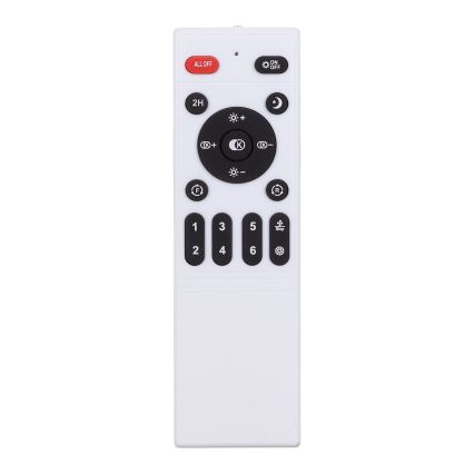 Brilagi - LED Dimbar taklampa med fläkt LED/30W/230V 3000-6500K vit/ek + fjärrkontroll