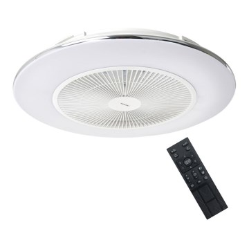 Brilagi - LED Dimbar lampa med fläkt AURA LED/38W/230V 3000-6000K white + fjärrkontroll