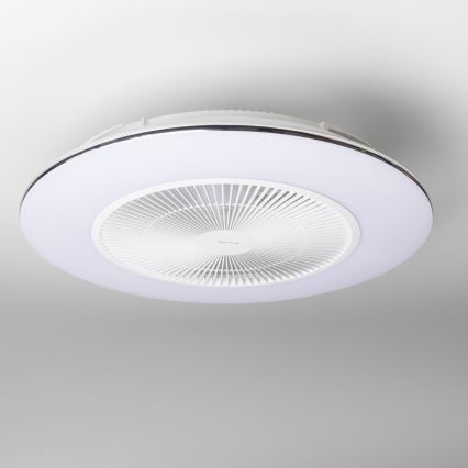 Brilagi - LED dimbar taklampa med fläkt AURA LED/38W/230V 3000-6000K vit + fjärrkontroll