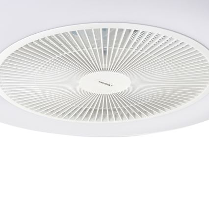 Brilagi - LED Dimbar lampa med fläkt AURA LED/38W/230V 3000-6000K white + fjärrkontroll