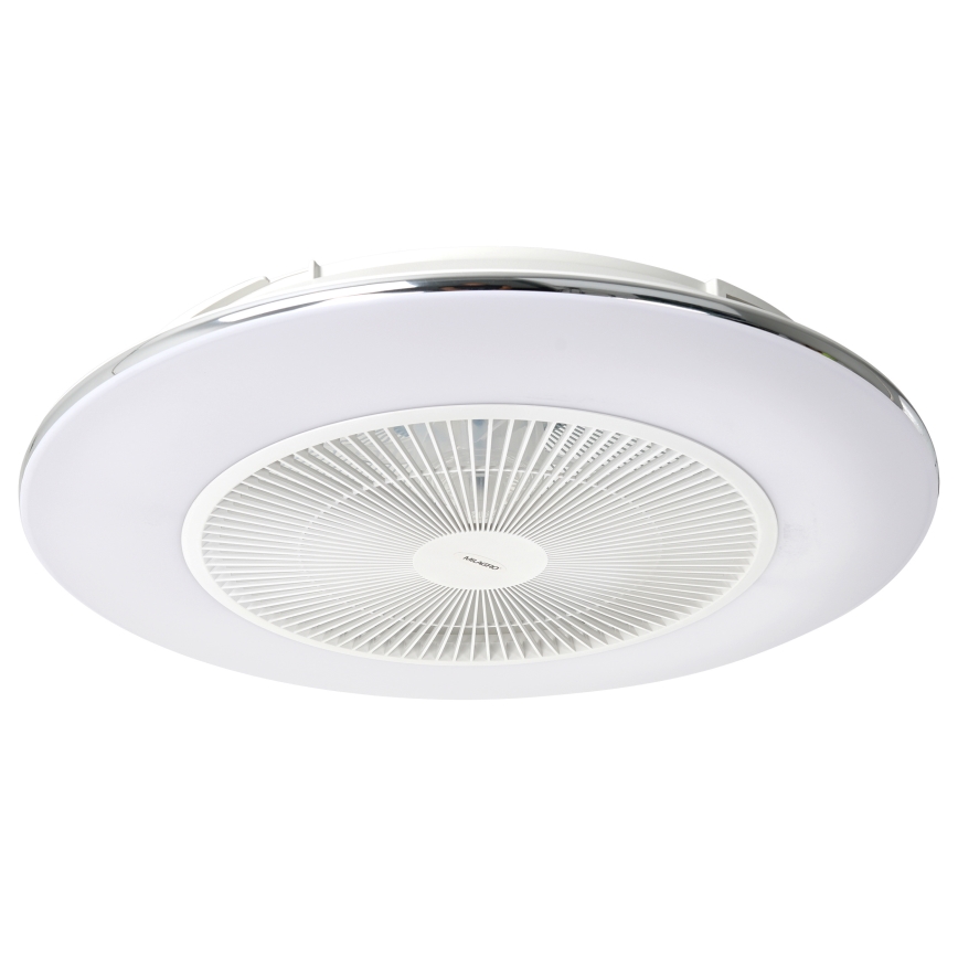 Brilagi - LED Dimbar lampa med fläkt AURA LED/38W/230V 3000-6000K white + fjärrkontroll