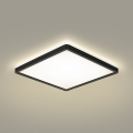 Brilagi - LED Dimbar lampa med motion och dusk sensor ULTRA SLIM LED/18W/230V 30x30 cm + fjärrkontroll