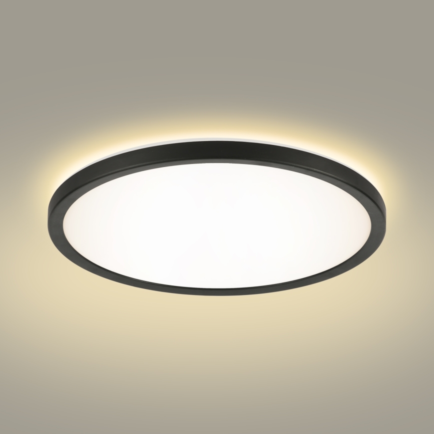 Brilagi - LED Dimbar lampa med motion och dusk sensor ULTRA SLIM LED/24W/230V diameter 42 cm + fjärrkontroll