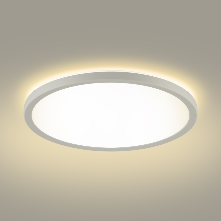 Brilagi - LED Dimbar lampa med motion och dusk sensor ULTRA SLIM LED/24W/230V diameter 42 cm + fjärrkontroll