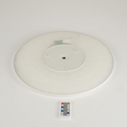 Brilagi - LED dimbar armatur med rörelse- och skymningssensor ULTRA SLIM LED/24W/230V Ø 42 cm + fjärrkontroll