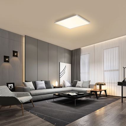 Brilagi - LED Dimbar taklampa SLIMFRAME LED/58W/230V 60x60 cm 3000-6000K vit + fjärrkontroll