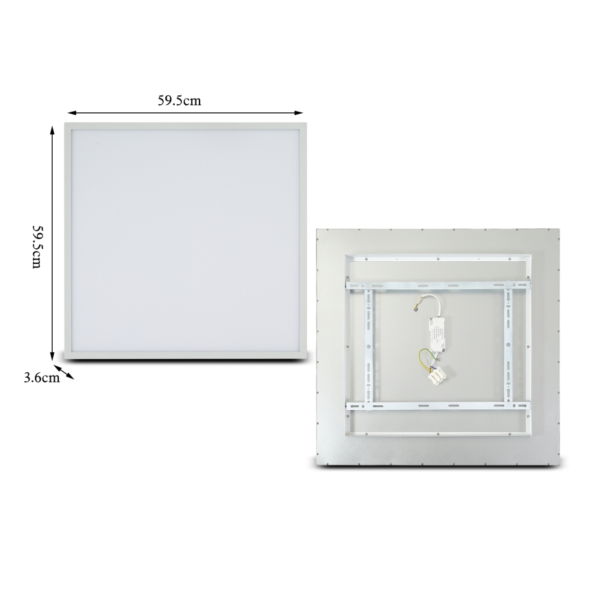Brilagi - LED Dimbar taklampa SLIMFRAME LED/58W/230V 60x60 cm 3000-6000K vit + fjärrkontroll