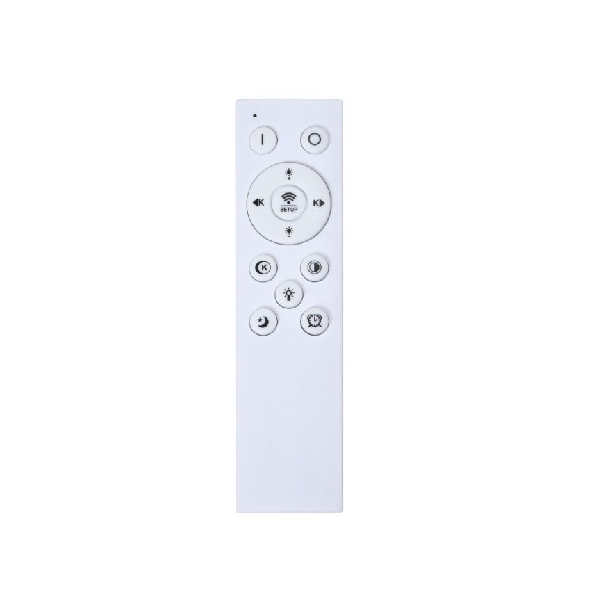 Brilagi - LED Dimbar taklampa SLIMFRAME WOOD LED/25W/230V 34x34 cm 3000-6000K brun + fjärrkontroll