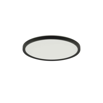 Brilagi - LED Dimbar taklampa ULTRA SLIM LED/18W/230V 2700-6500K diameter 30 cm svart + fjärrkontroll