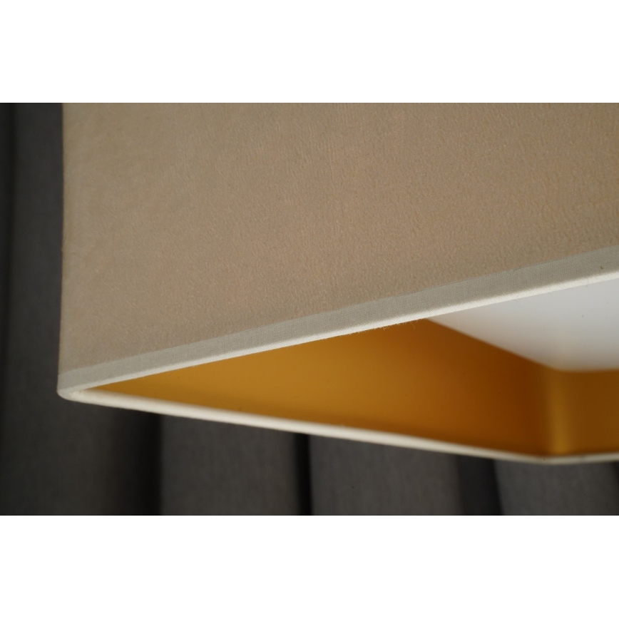 Brilagi - LED Dimbar taklampa VELVET SQUARE LED/24W/230V 3000/4000/6500K + fjärrkontroll grädde