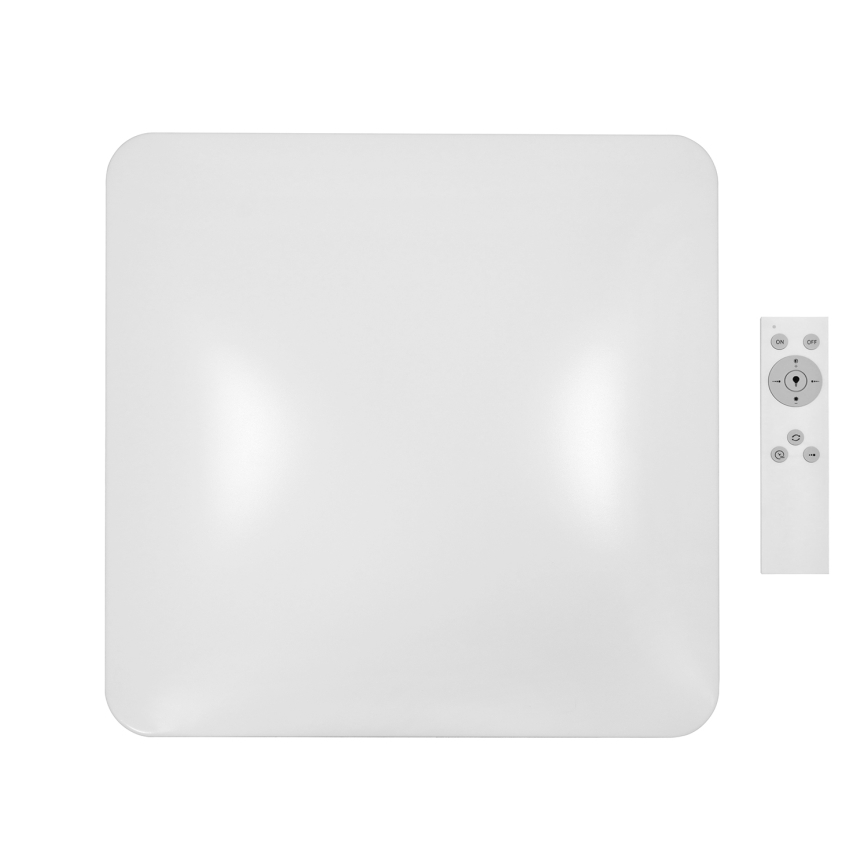 Brilagi - LED Dimbar taklampa VELVET SQUARE LED/24W/230V 3000/4000/6500K + fjärrkontroll grädde