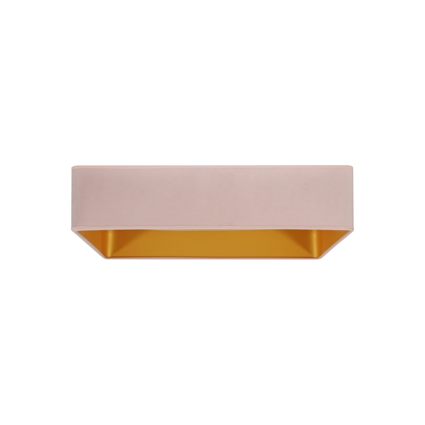 Brilagi - LED Dimbar taklampa VELVET SQUARE LED/24W/230V 3000/4000/6500K + fjärrkontroll rosa