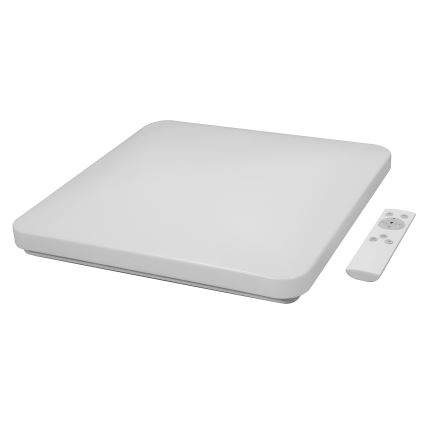 Brilagi - LED Dimbar taklampa VELVET SQUARE SMART LED/36W/230V 2700-6500K Wi-Fi Tuya + fjärrkontroll grädde