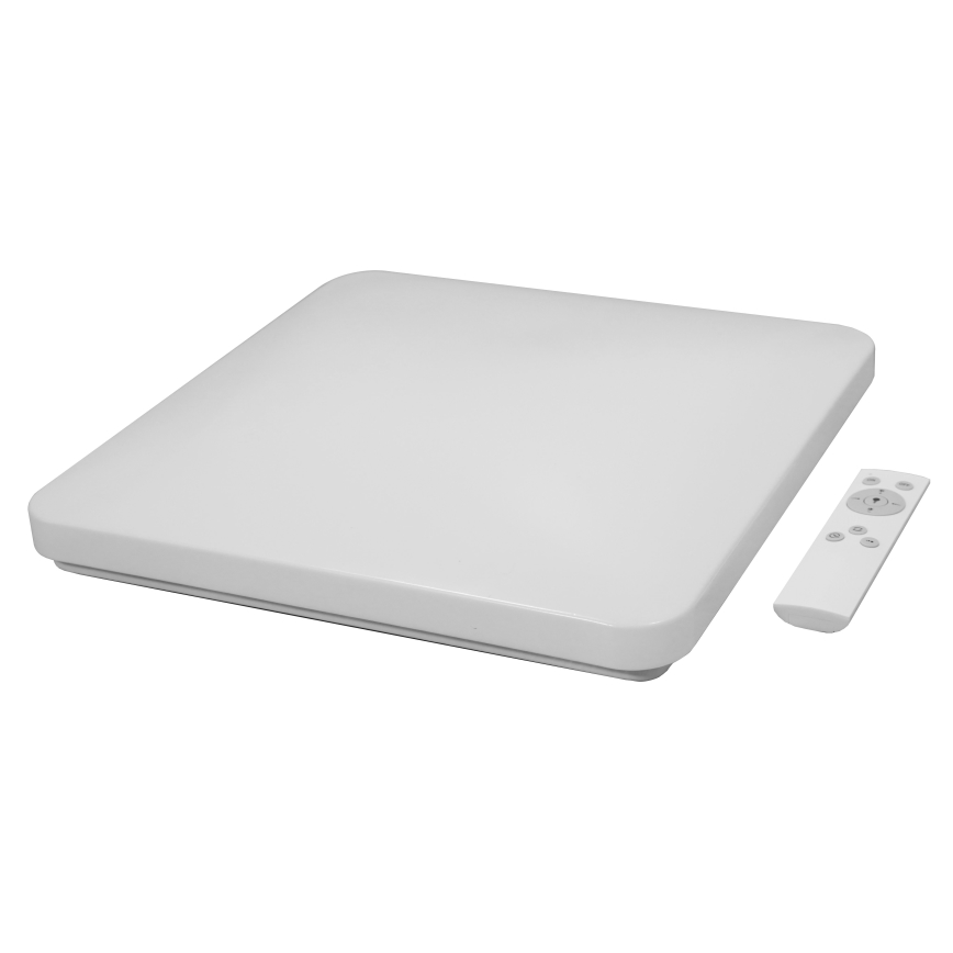 Brilagi - LED Dimbar taklampa VELVET SQUARE SMART LED/36W/230V 2700-6500K Wi-Fi Tuya + fjärrkontroll grädde