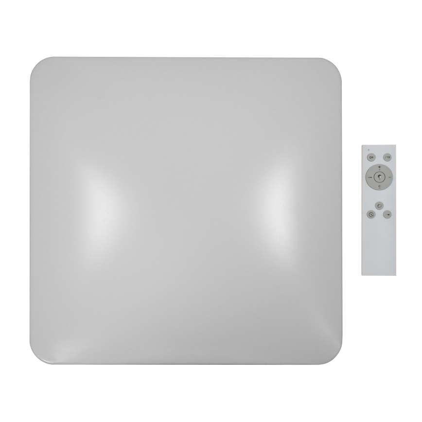 Brilagi - LED Dimbar taklampa VELVET SQUARE SMART LED/36W/230V 2700-6500K Wi-Fi Tuya + fjärrkontroll grädde