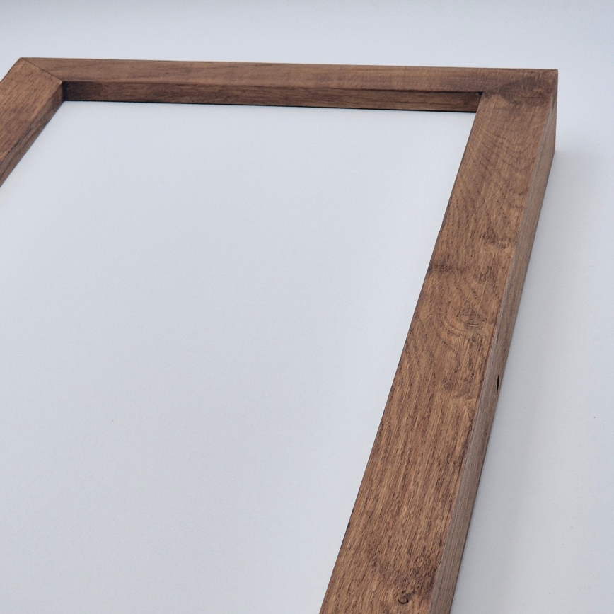 Brilagi - LED ljusreglerad taklampa till badrum WOODY FRAME LED/50W/230V ek körsbär 120x30 cm 3000-6000K IP44 + fjärrkontroll