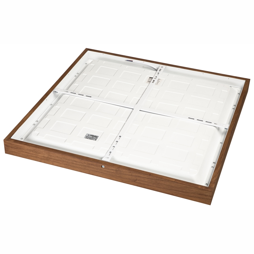 Brilagi - LED ljusreglerad taklampa till badrum WOODY FRAME LED/50W/230V ek körsbär 60x60 cm 3000-6000K IP44 + fjärrkontroll