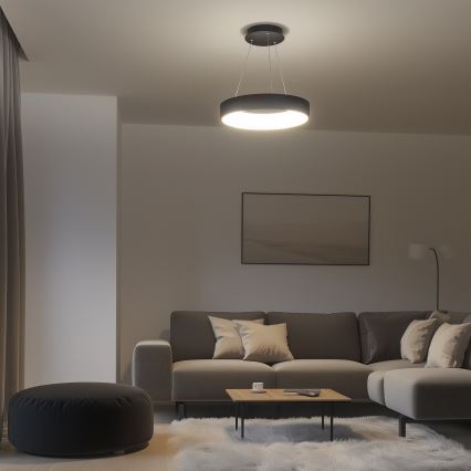 Brilagi - LED Dimbar ljuskrona med upphängning FALCON LED/80W/230V 3000-6500K + fjärrkontroll
