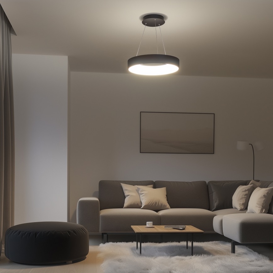 Brilagi - LED Dimbar ljuskrona med upphängning FALCON LED/80W/230V 3000-6500K + fjärrkontroll